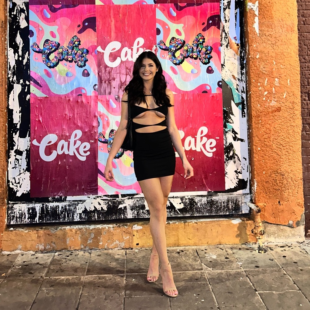 Cut out dress